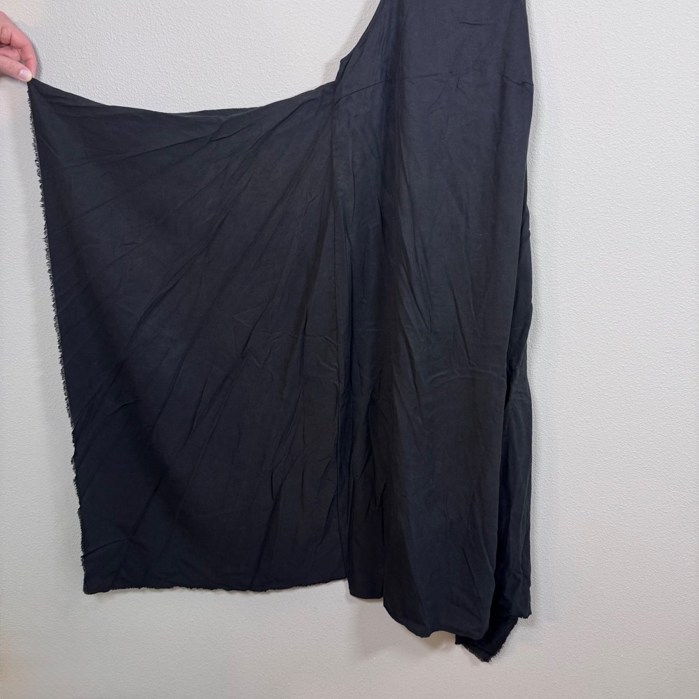 Hackwith Design House Limited Edition Korbel Black Tencel Maxi Dress XS - Picture 4 of 6
